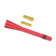 thumbnail image 2 of Antena de Radio Universal Strade Fareast Limited 6 Piezas Aleación de Aluminio Rojas, 2 of 4
