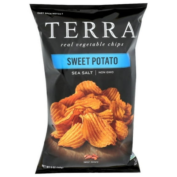 TERRA CHIPS CHIP SWT PTO SEA SALT 5 OZ - Pack of 12