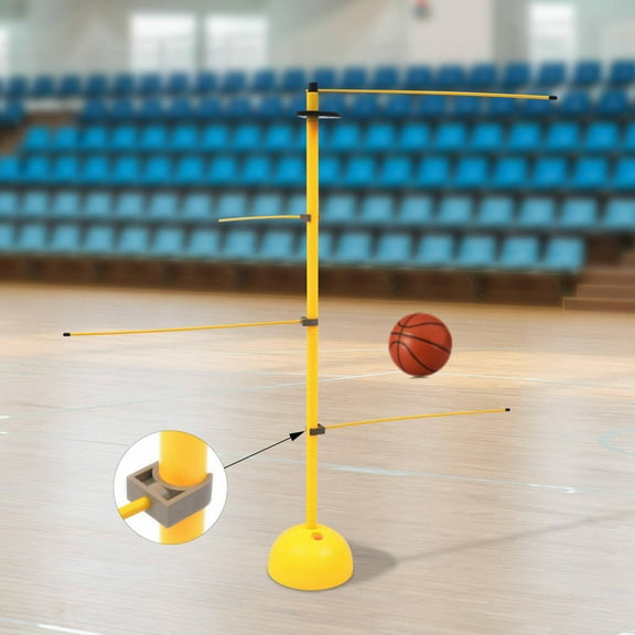 Miumaeov Basketball Training Aids with Main Rod & Adjusting Rod