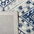 thumbnail image 6 of SAFAVIEH Aspen Celandine Geometric Wool Area Rug, Grey/Navy, 7' x 7' Square, 6 of 7