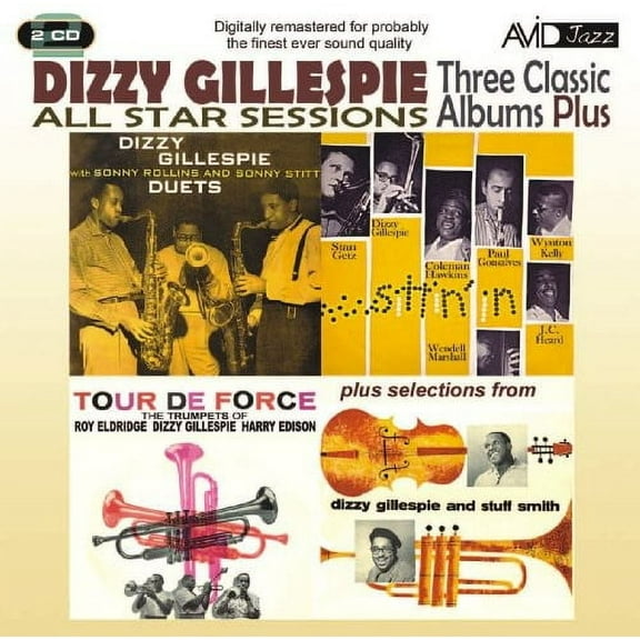 Dizzy Gillespie - All Star Sessions: 3 Classic Albums Plus - Music & Performance - CD