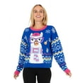 thumbnail image 2 of Jollidays Women's Llamakkuah Hanuakkah Pullover Sweater, Sizes S-XXL, 2 of 7