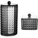 thumbnail image 1 of Soporte para hisopos de algodón 2 piezas Dispensador de hisopos de algodón Caja de almacenamiento de hisopos de algodón Dispensador de algodón con cubierta Organizador de hisopos de algodón Caja de plástico Rojo Verde, 1 of 5