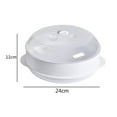 thumbnail image 2 of Microwave Vegetable Steamer Pasta Rice Fish Steaming Pot Healthy Eating, Kitchen Steamer Microwave-Safe Pan w/Lid Stackable Baskets, Round Hole Spacer, 2 of 5