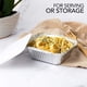 thumbnail image 5 of Recipientes de aluminio para llevar Stock Your Home, 1 kg (paquete de 50), 5 of 6