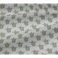 thumbnail image 5 of oneOone Viscose Jersey Fabric Turtle Block Printed Fabric 1 Yard 60 Inch Wide, 5 of 5