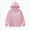 A155-Pink, variant on NIEWTR Little Girls Boys Half Zip Hoodies Neck Pullover Hooded Sweatshirts with Pockets for Little Girls Boys Winter Warm Pullover Sweatshirt for 4-5 Years