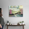 thumbnail image 2 of Great Big Canvas "Cottage Bathtub"  by Marilyn Hageman Silver Light Gray   Wrapped Canvas Print Wall Artwork, 2 of 7
