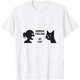 thumbnail image 1 of Camiseta divertida para mujer con texto en inglés "Yelling at Cat, 1 of 2