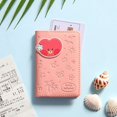 thumbnail image 3 of BT21 minini LEATHER PATCH CARD CASE VACANCE, 3 of 4