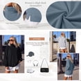 thumbnail image 5 of SUNBS Oversize Sweatshirts for Women Long Sleeve shirts Cowl Neck Drop Shoulder Pullover Tops Casual, 5 of 8