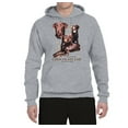 thumbnail image 2 of If It's Not a Chocolate Lab It's Just a Dog Gift | Mens Dog Lover Hooded Sweatshirt Graphic Hoodie, Heather Grey, Large, 2 of 3