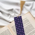 thumbnail image 6 of Kdxio Eggplant Print Metal Tassel Bookmarks,Perfect Gift for Art Lovers and Bookworms Metal Bookmarks for Women, 6 of 8