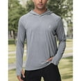 thumbnail image 6 of Roadbox Mens UPF 50+ Fishing Shirts, Long Sleeve UV Sun Hoodie, Hiking Running Swim Athletic Workout Shirt, 6 of 6