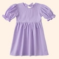 thumbnail image 5 of Bigetiay Girls Summer Dresses Fashionable Casual Wear for Kids Outdoor Party Daily Outfit, Size 4-5 Years, 5 of 5