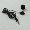thumbnail image 4 of tamizeot Microphone à Revers Professionnel Filaire 3,5 mm pour Diffusion en Continu en Direct, Réduction de Bruit, Clip-on Anti-Interférence, Noir 1ensemble, 4 of 6