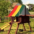 Toorise 52" x 90" Swing Set Replacement Tarp for Play Set Outdoor