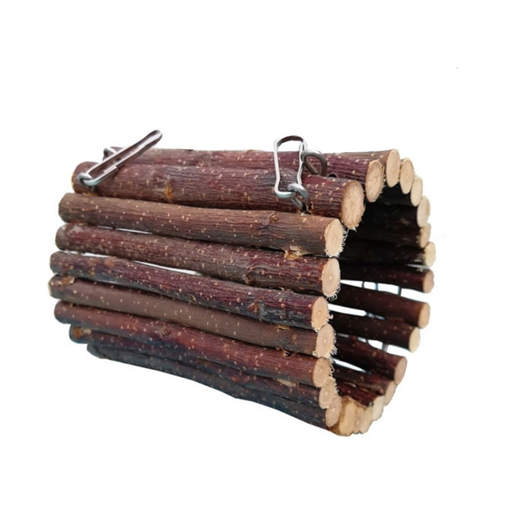 Tizuqe Small Animal Hideout Tube Cage House for Hamster Rat Mice Parrot Habitats Rat Hideaway Chew Cage Toy