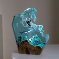 thumbnail image 4 of Decoración de Escritorio de Olas Marinas ANGGREK Lámpara de Noche 5V, 4 of 7
