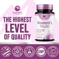 thumbnail image 4 of Multivitamin for Women - Daily Vitamins for Woman with Biotin, Calcium, Folate, Vitamin A, C, D, E, B Vitamins, Zinc & Iron - Complete Multi Vitamins for Bone, Energy & Immune Support - 60 Capsules, 4 of 9