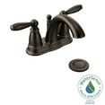 thumbnail image 5 of Moen 6610ORB Rubbed Bronze two-handle bathroom faucet, 5 of 5