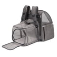 thumbnail image 4 of transportista de viaje,Pet Carrier Backpack Dog Travel Carrier Case,Expansible Perros Pequeños Gatos Suave,Transportín ajustable para perros medianos y chihuahua,Soporte de bolso de conejo en jinwen transportista de viaje, 4 of 6