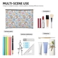 thumbnail image 4 of Cauagu Summer Time With Gnome for Tyvek Makeup Bag,Reusable Travel Cosmetic Bag Women Organizer Toiletry Bag Birthday,Gifts for Women Girlfriend Mom Teacher 6.5’’*8.9’’, 4 of 7
