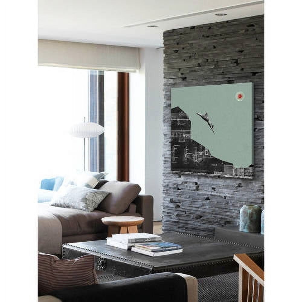 Marmont Hill "Melancolia Lanzarse" by Bengoa Vazquez Painting Print on Wrapped Canvas