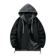 thumbnail image 4 of Men's Warm Jacket Mens Jacket Oversize Baseball Jacket Casual Outdoor Sprinter, 4 of 9