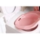 thumbnail image 3 of Baño de cadera, baño de asiento para inodoro, evita agacharse y aliviar el dolor de maternidad. rosa-1, 3 of 7