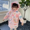 thumbnail image 5 of Godderr Toddler Baby Zipper down Jacket & Outerwear Fashion Cartoon Coat Super Cozy Hooded Coat for Infant Kids, 5 of 9