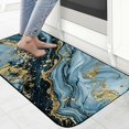 thumbnail image 4 of WERPE Marble Gold Flecks Black Square Mat for Front Door Mat Outdoor Entrance 19.68*47.24 in, 4 of 6