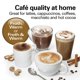 thumbnail image 2 of Hamilton Beach Electric Hot & Cold Milk Frother, Automatic Warmer & Steamer for Latte & Cappuccino, Stainless Steel (43560C), 2 of 5