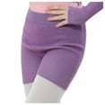 thumbnail image 4 of FAOWME Kids Girls Ballet Sweater Soft Warm Up Active Sweater Pullover Dance Sweater For Leotards Light Purple 14-15 Years, 4 of 7