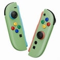 thumbnail image 5 of eXtremeRate DIY Replacement Shell Buttons for Nintendo Switch 2, Custom Console Rear Back Platefor Joycon 4 - Essence Version - Matcha Green, 5 of 13