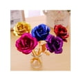 thumbnail image 5 of 24K Gold Foil Rose Flower Galaxy Mother's Day Valentine's Day Gift, 5 of 8