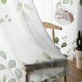thumbnail image 5 of Spring Cherry Blossom Pink Petals Bedroom Sheer Window Curtains Living Room Tulle Curtains Voile Drapes for Hotel Kitchen, 5 of 5
