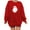 09_Red, variant on Lroveb Halloween Sweatshirts for Women Oversized Sweatshirt Vintage Ghostface Tee Shirts Long Sleeve Crewneck Pullover Tops Graphic Sweatshirt