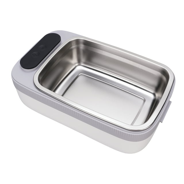 Portable Food Warmer, Fast Heating Insulated Heated Lunch Box 304 Stainless Steel Cordless for Work
