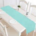 thumbnail image 2 of MKHERT turquoise Table Runner for Kitchen Wedding Party Home Decor 16x72 inch, 2 of 4