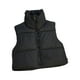 thumbnail image 1 of HongQid Womens Zip Up Puffer Vest Stand Collar Sleeveless Padded Jacket Coat, 1 of 5