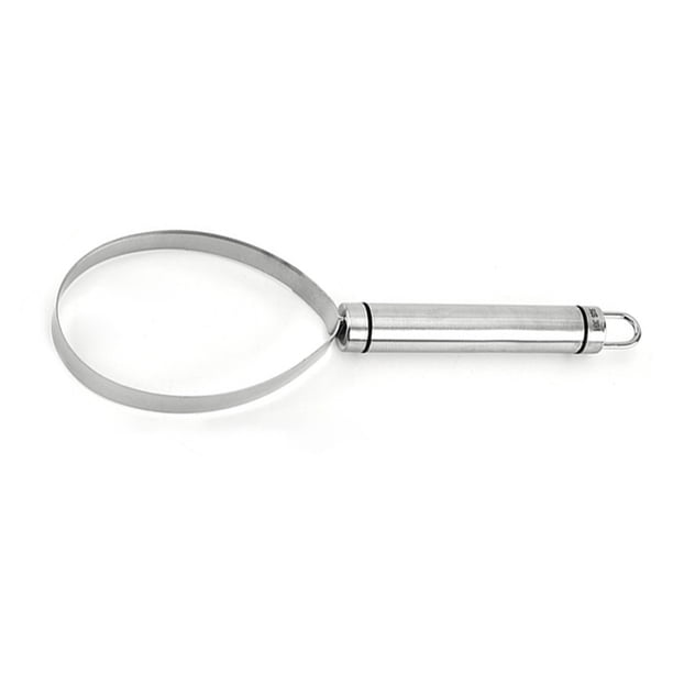 Separador de pulpa de fruta Separador portátil de acero inoxidable Removedor de distribuidor a prueba de óxido Divisor Divisor con mango largo colgando HOGAR L Yuarrent HA012588-01