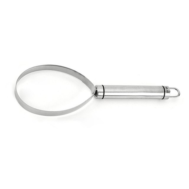 Separador de pulpa de fruta Separador portátil de acero inoxidable Removedor de distribuidor a prueba de óxido Divisor Divisor con mango largo colgando HOGAR L Inevent HA012588-01