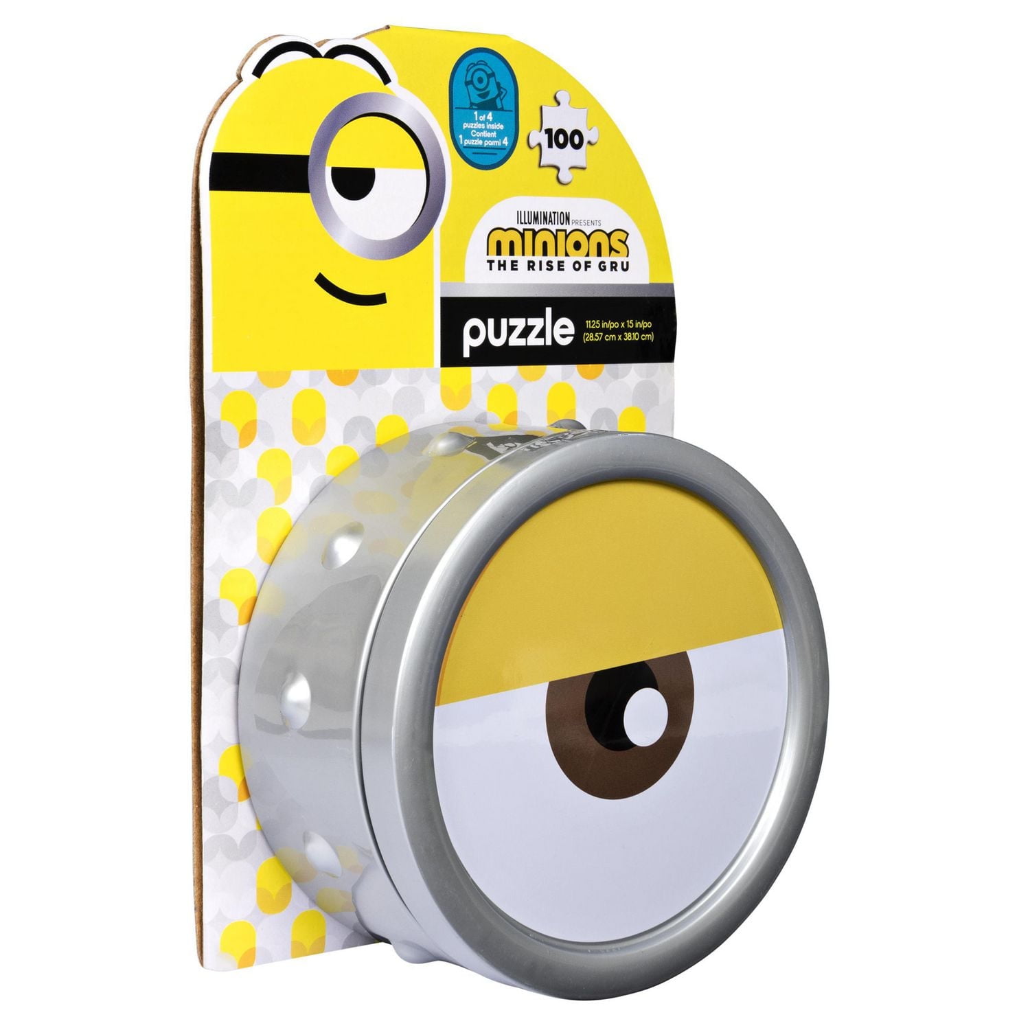 Minions 2 - Puzzle de 48 pièces dans une boîte de rangement en forme de cœur