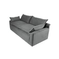 thumbnail image 2 of Sofa Nabu Kessa Muebles en color gris, 224 x 79 x 105 cm, Estructura de madera de pino, 2 of 5