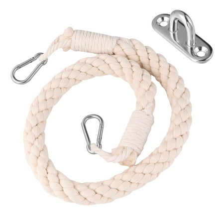 ELAYARD Coastal Style Paper Towel Holder with Cotton Rope and Metal, 1 Piece