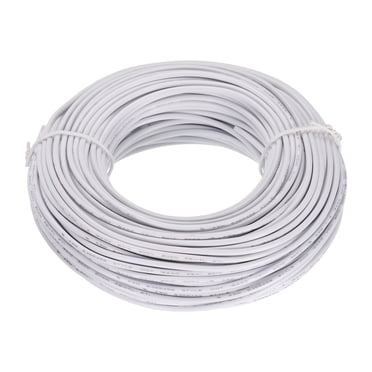 Remington Industries 18 AWG Stranded Hook-Up Wire - Yellow (100 Ft, UL1007, 300V)