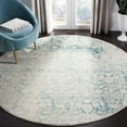 thumbnail image 3 of SAFAVIEH Passion Madrid Damask Area Rug, Lavender/Ivory, 4' x 4' Square, 3 of 5