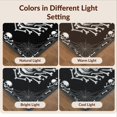 thumbnail image 7 of Design&I 6'x9' Washable Area Rug Oversized Skid-Resistant Halloween Skull Gothic Skeleton Bone Cobweb Large Border Horror for Living Room, Family Indoor, 7 of 7