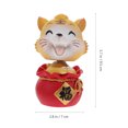 thumbnail image 2 of 1Pc Tiger Decoration Tiger Desktop Ornament Photography Prop Tiger Shaped Model, 2 of 8